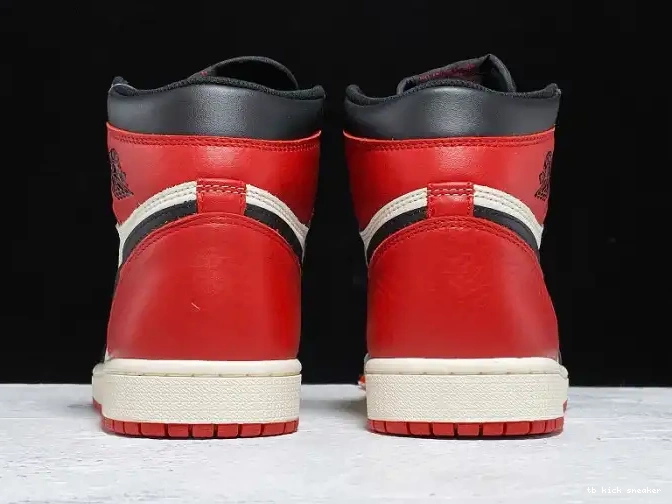 Cheap TBK Toe 555088-610 OG High Jordan Bred Retro Air 1 0407